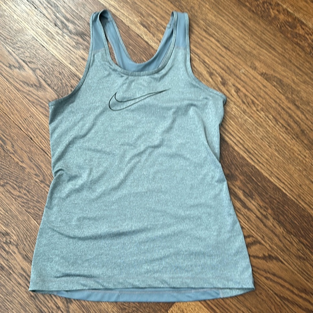 Nike dry fit gray tank top